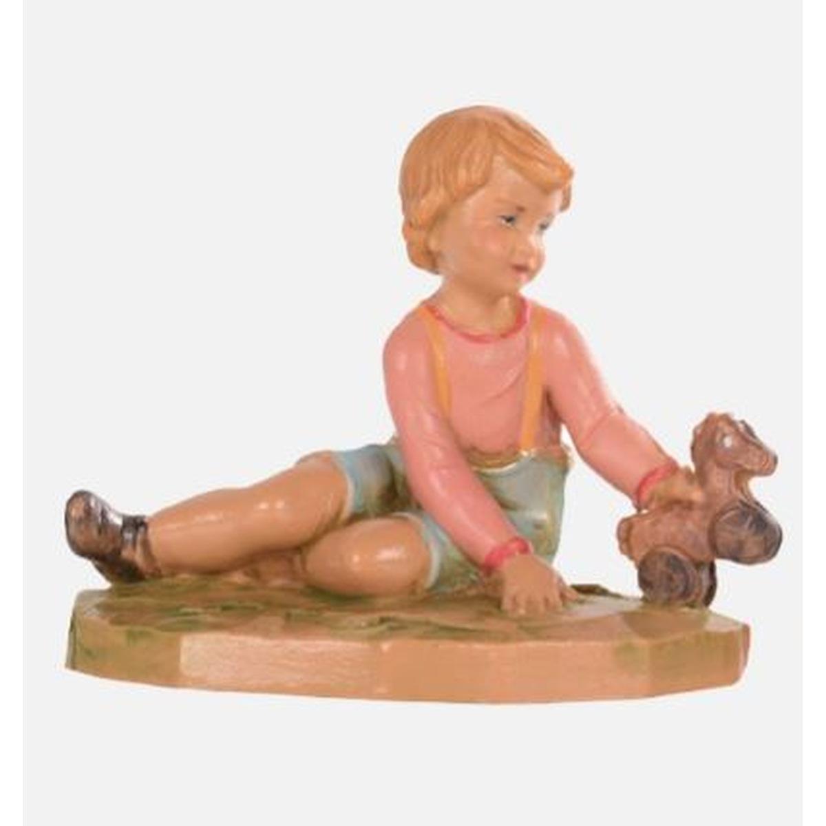 Statua Edizione Limitata cm.12 Bambini Set pz.2 | Fontanini