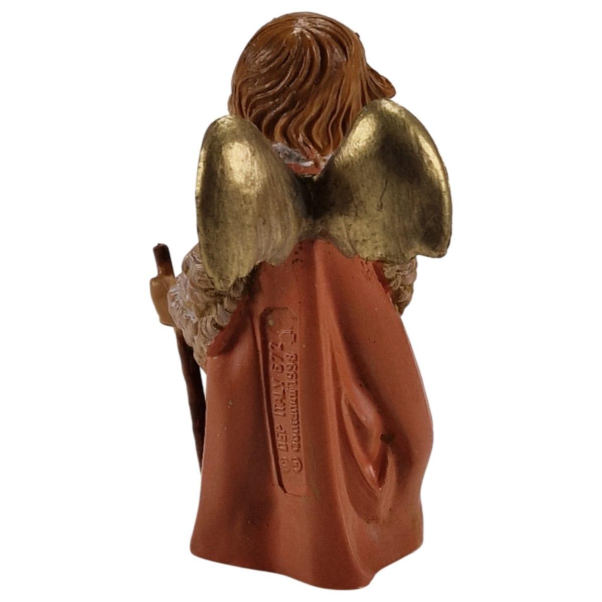 Statua cm.12 Angelo con Pecorella in Braccio | Fontanini