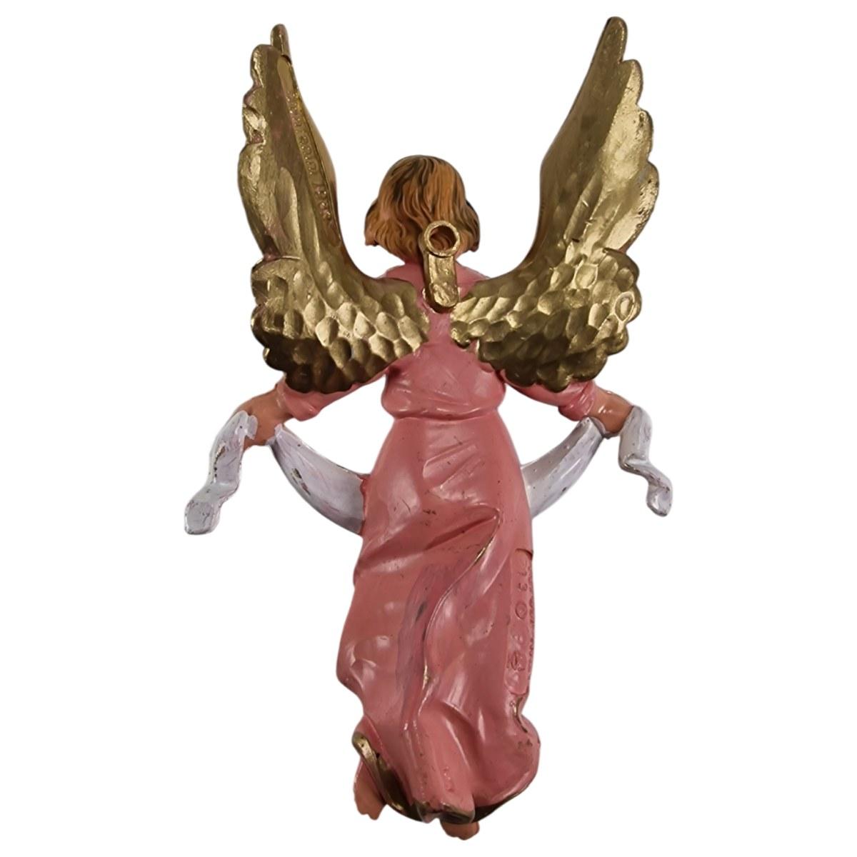 Statua cm.12 Angelo Gloria Rosa Appenendere | Fontanini