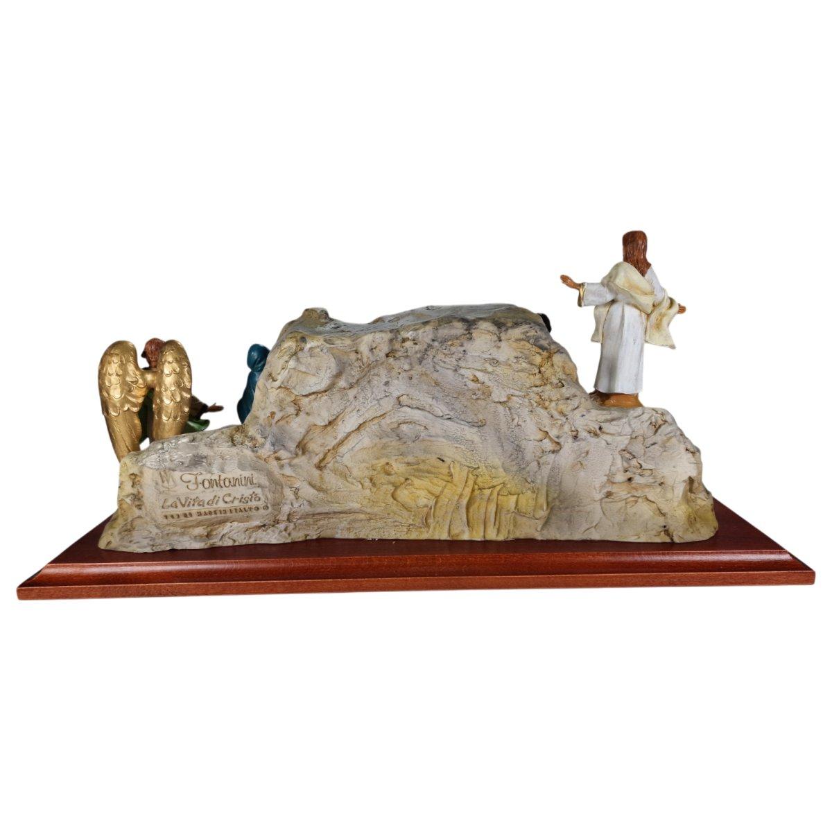 Scena Resurrezione con Statue cm.12 cm.55x35x20 | Fontanini