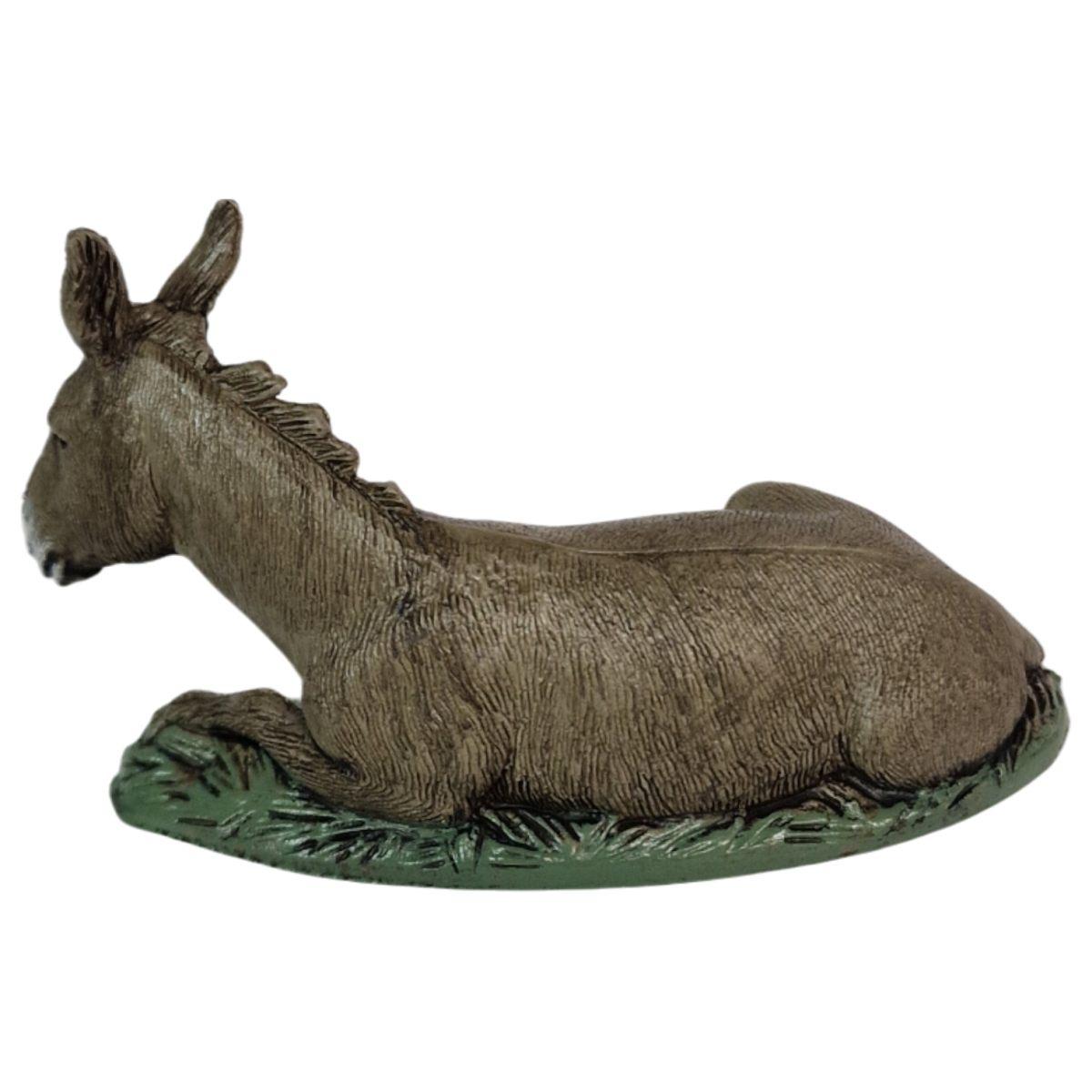 Animali cm.10 Asino Sdraiato | Moranduzzo