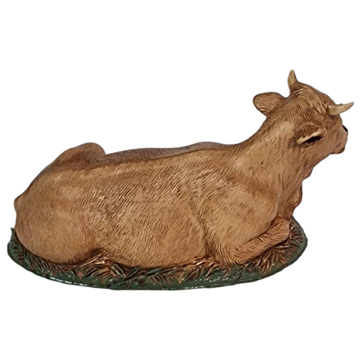 Animali cm.10 Bue Marrone Chiaro cm.4x10,5xH5 | Moranduzzo