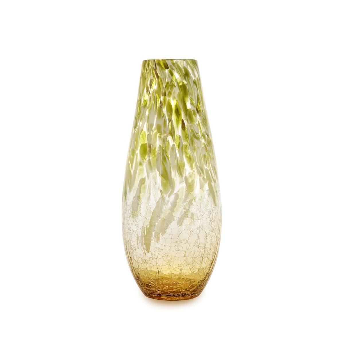 Vaso Vetro Topazio Verde cm.15,5x37,5 | Fade