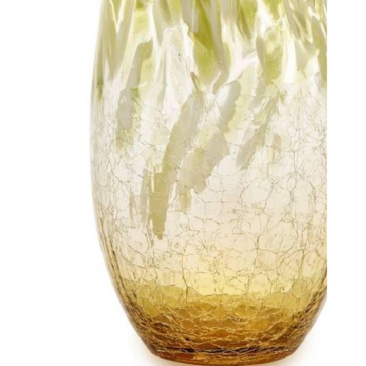 Vaso Vetro Topazio Verde cm.15,5x37,5 | Fade