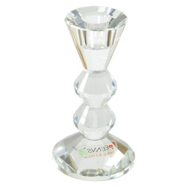 Candeliere con 1 Posto Candela Vetro Kea cm.8x15 |Fade