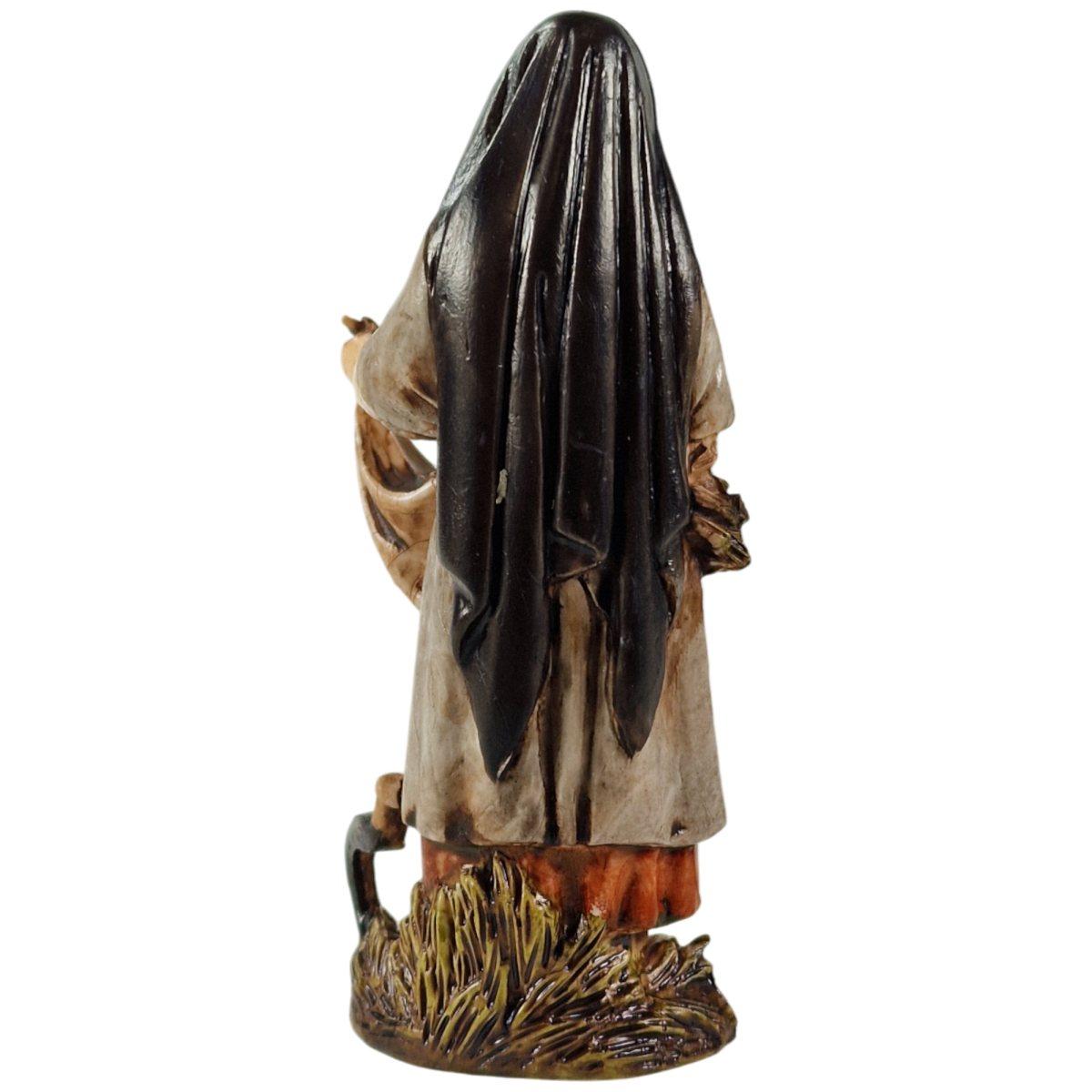 Statua cm.10 Donna con Gran o nel Sinale | Moranduzzo