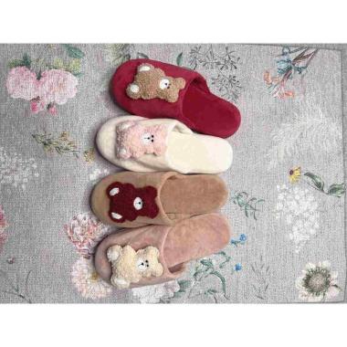 Ciabatta My Teddy Donna Bianca | Atelier17