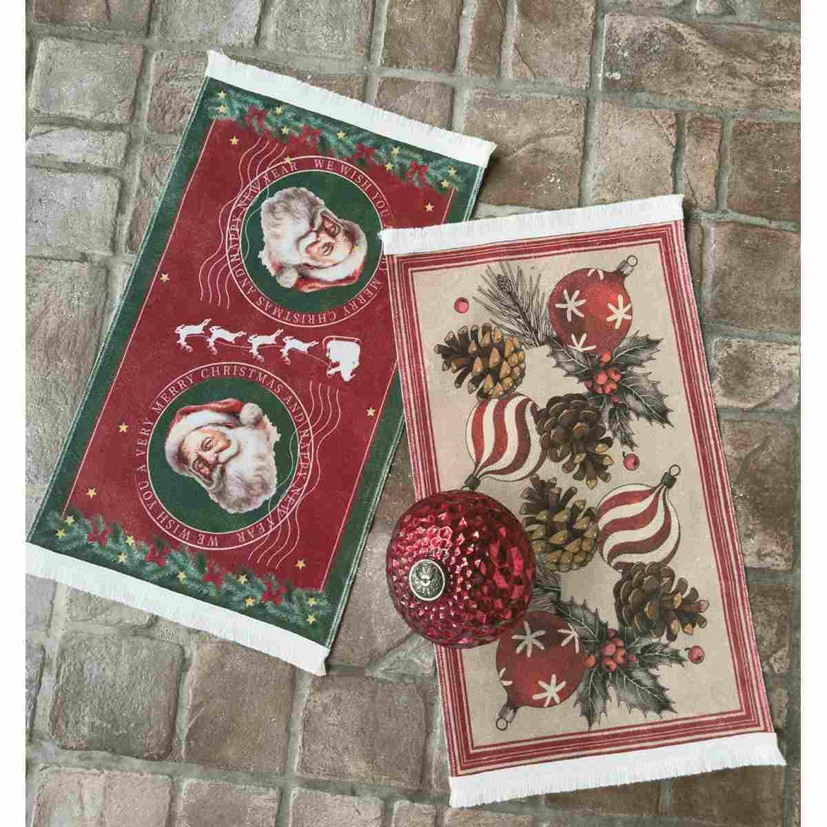 Tappeto cm.50x80 Christmas Vintage | Atelier17