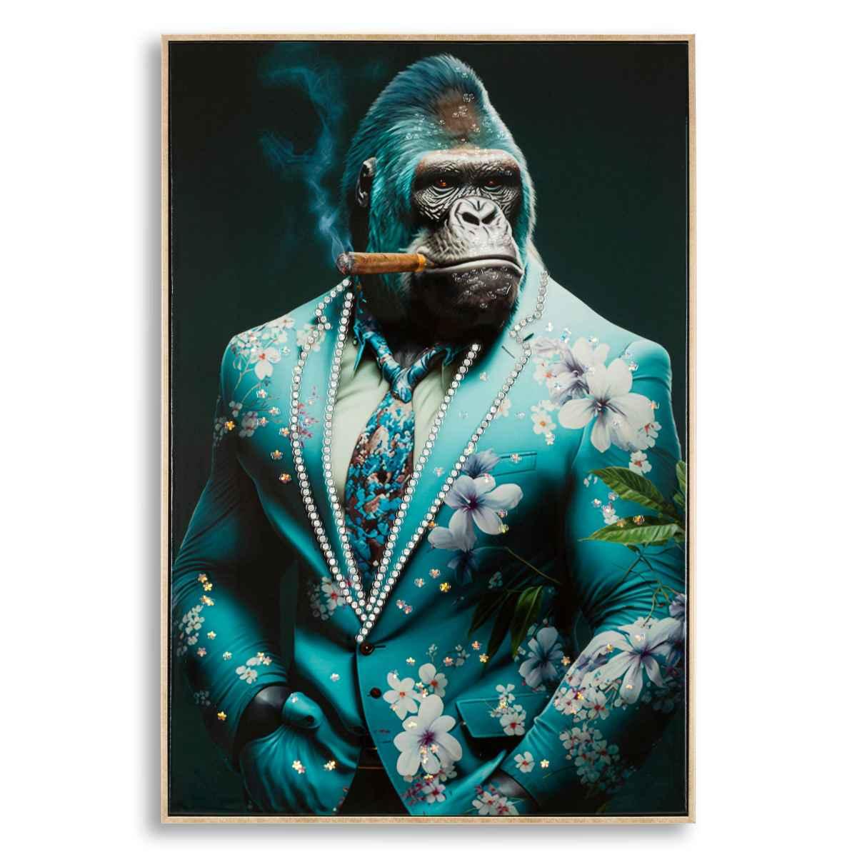 Dipinto su Tela Laccato Kongy Mod.A cm.62x4x92 | Mauro Ferretti