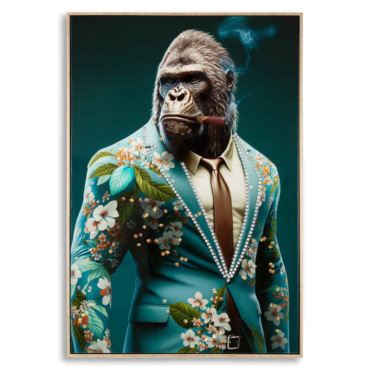 Dipinto su Tela Laccato Kongy Mod.B cm.62x4x92 | Mauro Ferretti