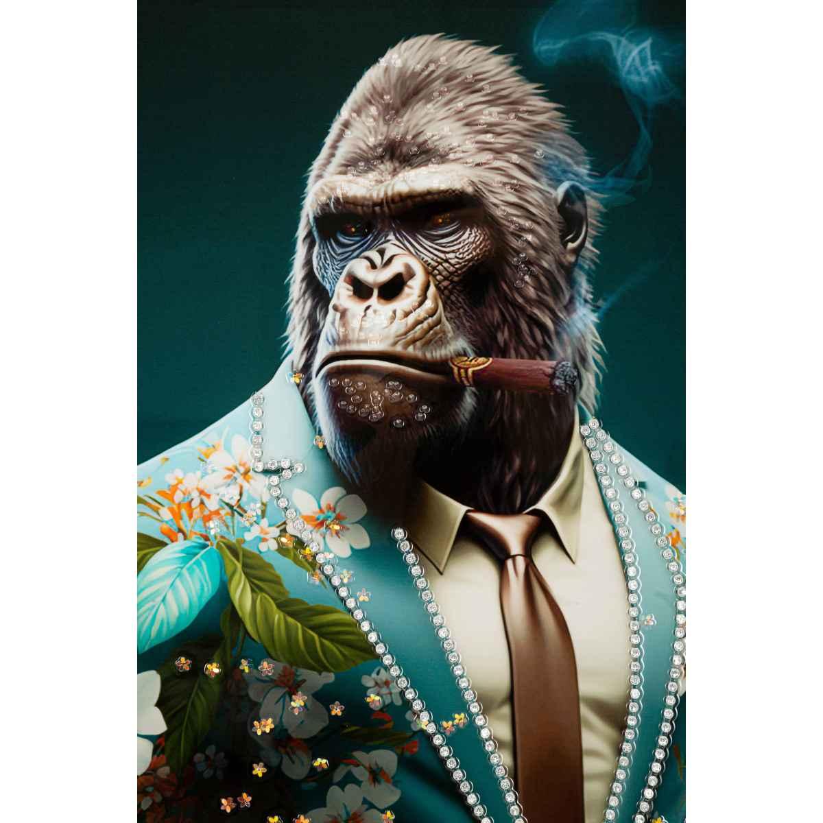 Dipinto su Tela Laccato Kongy Mod.B cm.62x4x92 | Mauro Ferretti