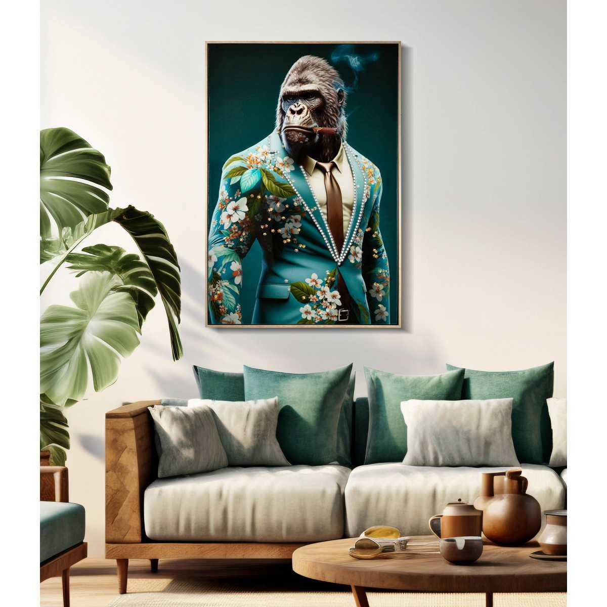 Dipinto su Tela Laccato Kongy Mod.B cm.62x4x92 | Mauro Ferretti