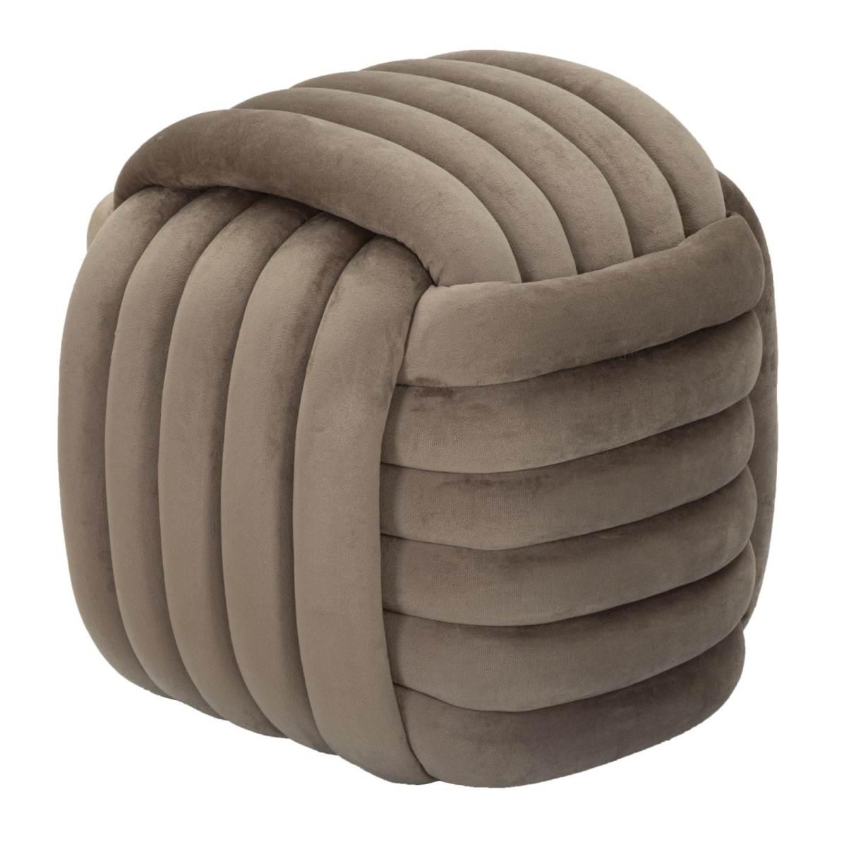 Pouf Softy Grigio cm.45x45x45 | Mauro Ferretti