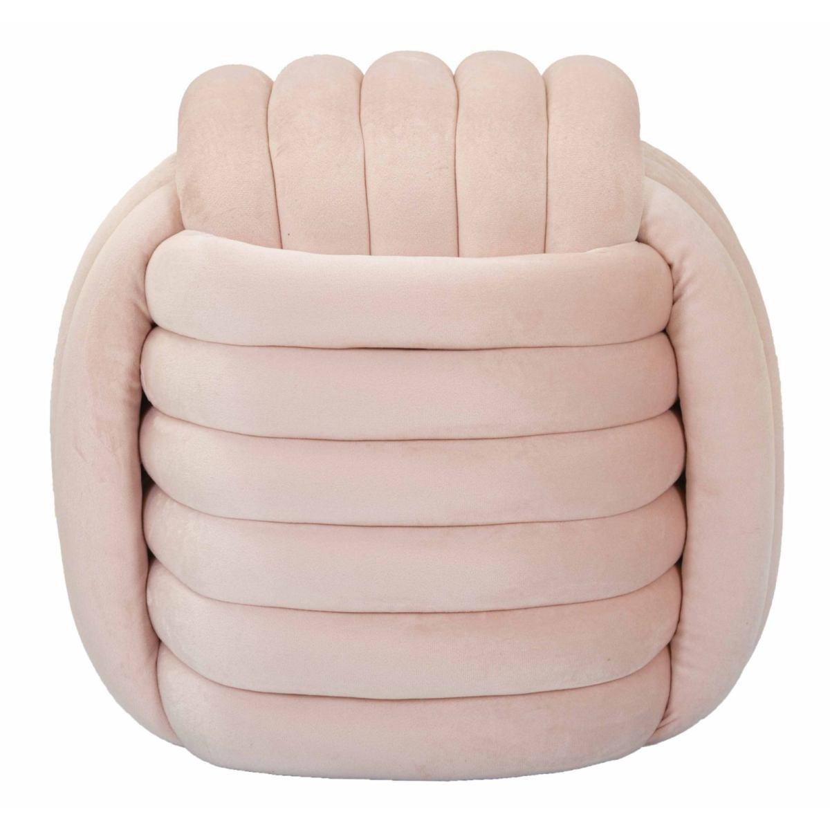 Pouf Softy Rosa cm.45x45x45 | Mauro Ferretti