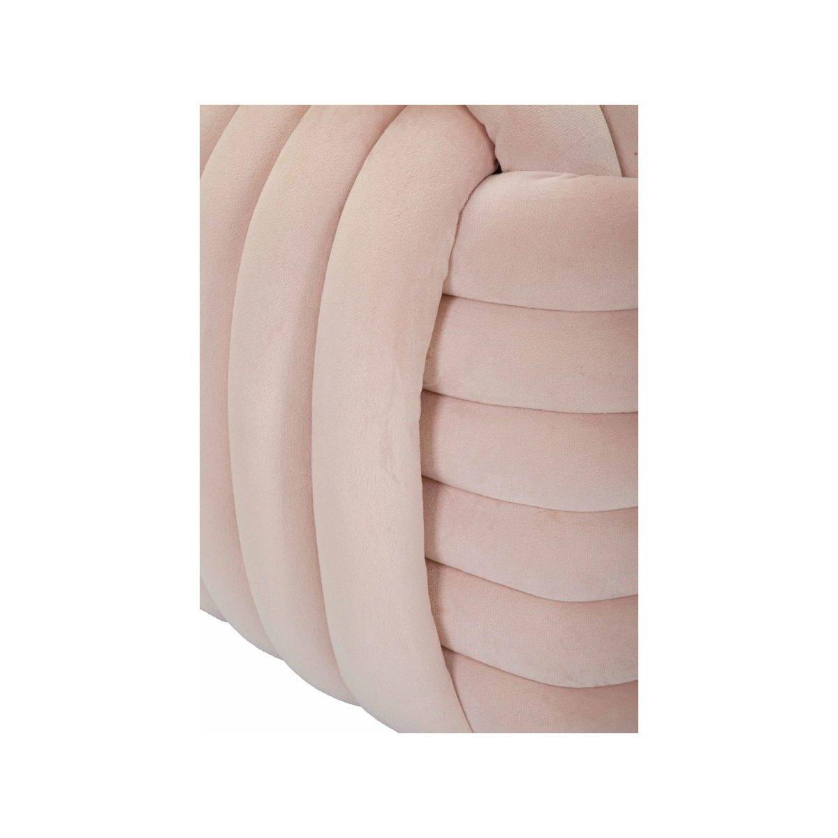Pouf Softy Rosa cm.45x45x45 | Mauro Ferretti