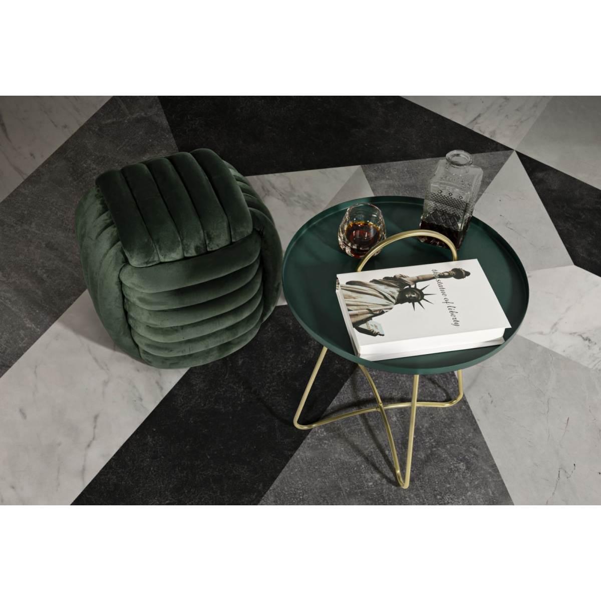 Pouf Softy Verde cm.45x45x45 | Mauro Ferretti