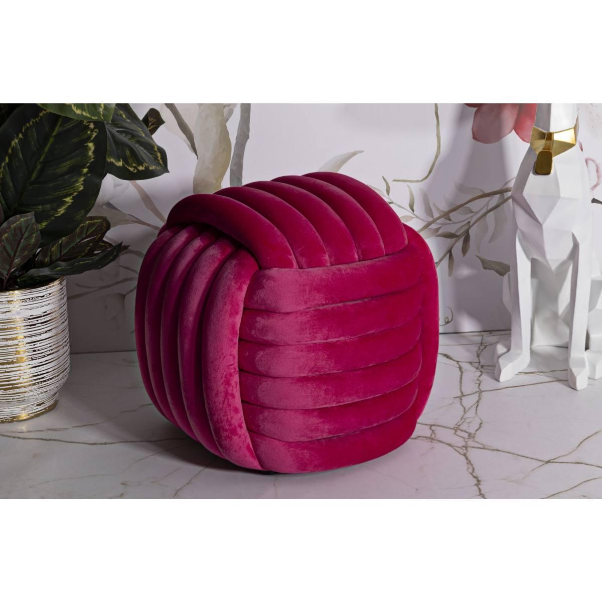Pouf Softy Fuxia cm.45x45x45 | Mauro Ferretti