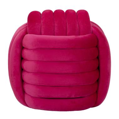 Pouf Softy Fuxia cm.45x45x45 | Mauro Ferretti