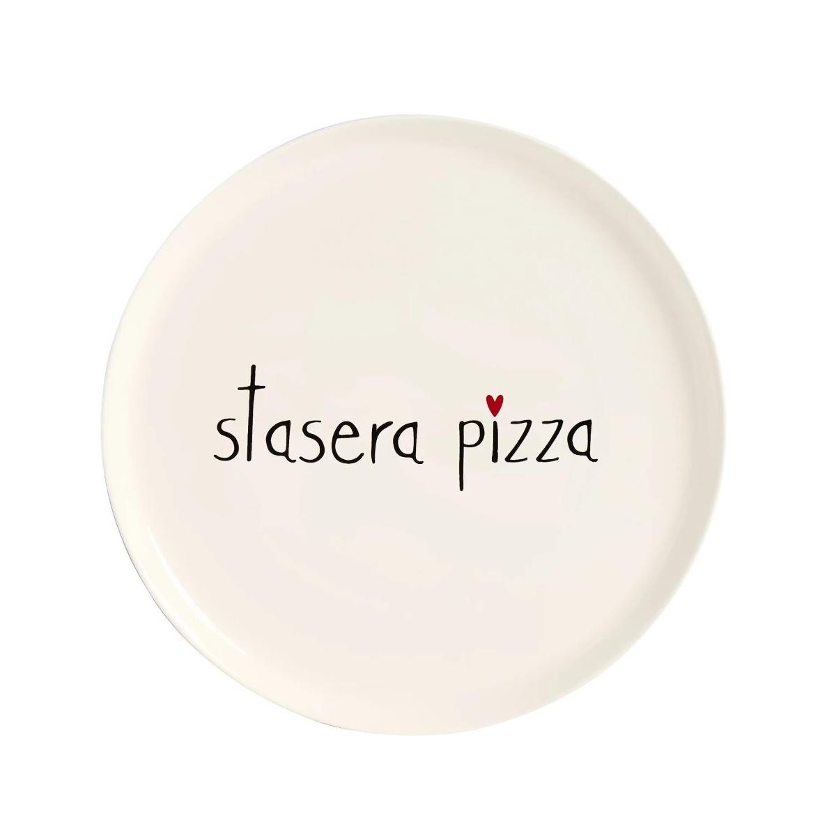 Piatto Tavola Ceramica cm.ÃƒÂ˜31 Simply Day Stasera Pizza | Simple