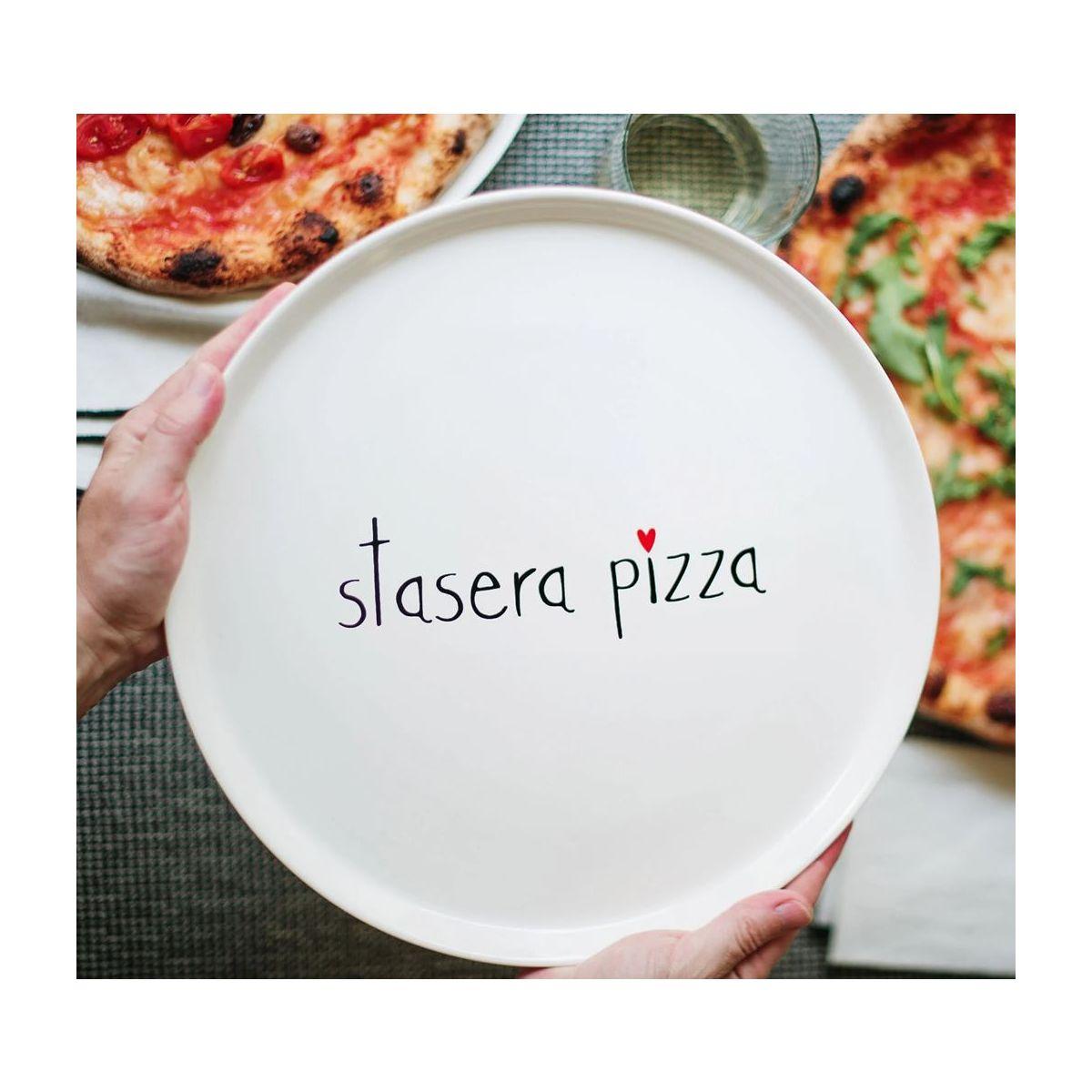 Piatto Tavola Ceramica cm.ÃƒÂ˜31 Simply Day Stasera Pizza | Simple