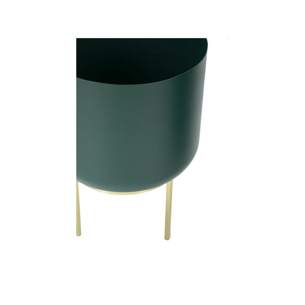 Portavaso Grent Piccolo Metallo Verde cm.ÃƒÂ˜16x24 | Mauro Ferretti