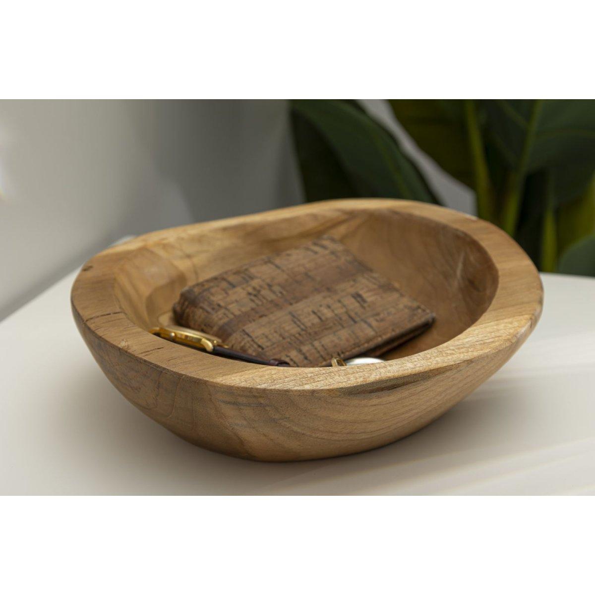 Svuota Tasche Tipic Teak Massello cm.Ã?25x5 | Mauro Ferretti