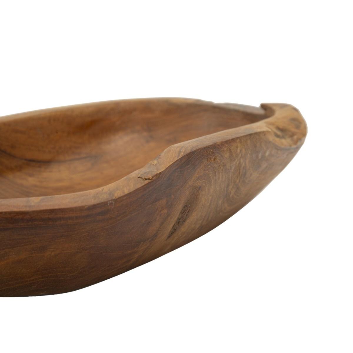 Svuota Tasche Narro Teak Riciclato Massello cm.30x15x5,5 | Mauro Ferretti