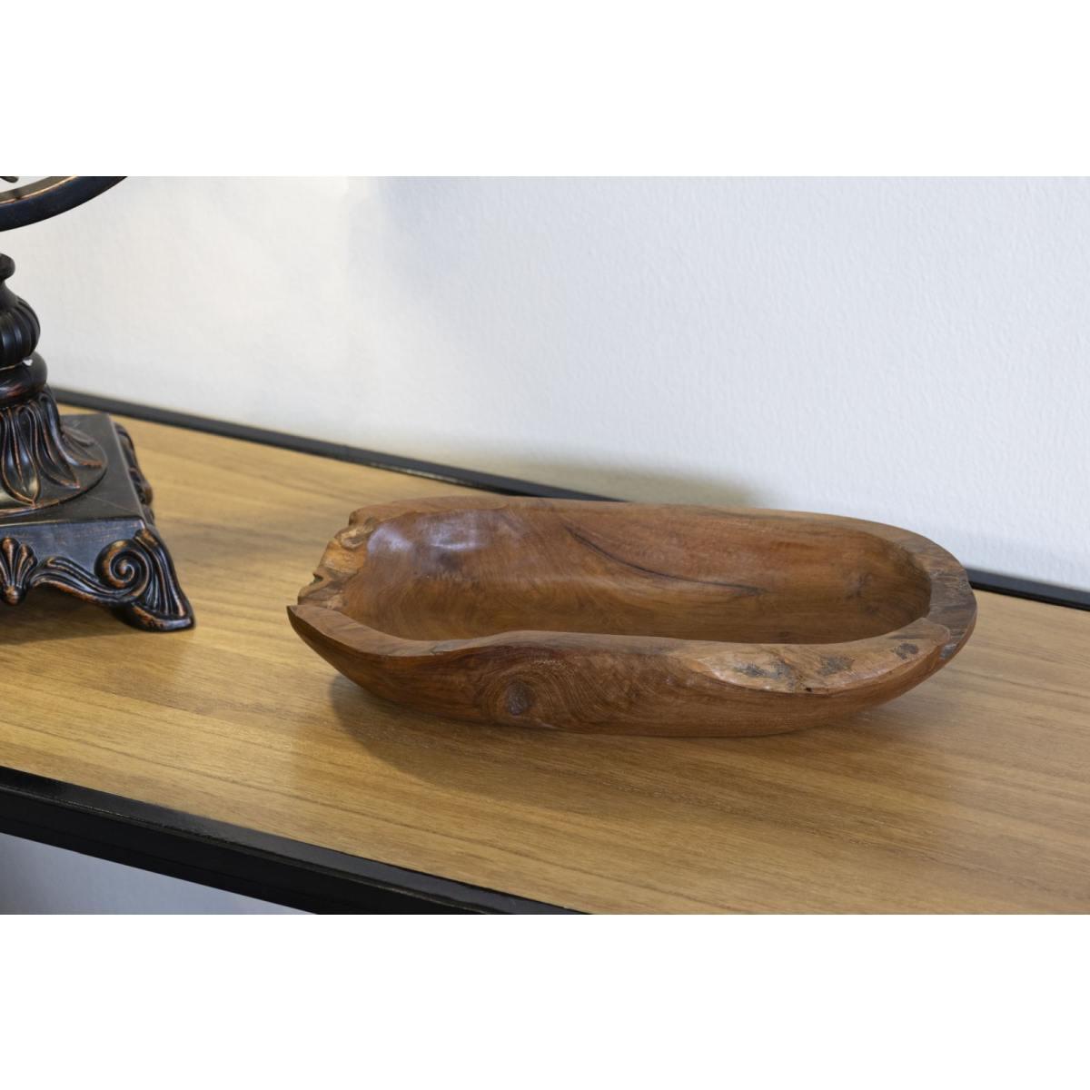 Svuota Tasche Narro Teak Riciclato Massello cm.30x15x5,5 | Mauro Ferretti