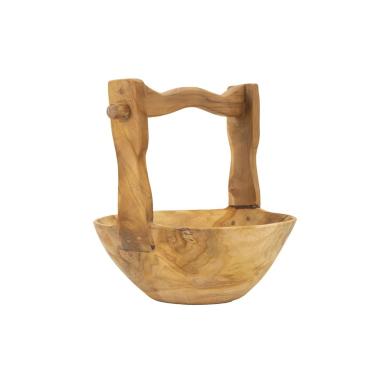 Svuota Tasche Narro Timbo Riciclato Massello cm.32x25x27 | Mauro Ferretti