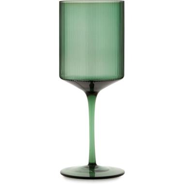 Bicchiere Vetro p6 Calice Garda Verde ml.400 | Fade