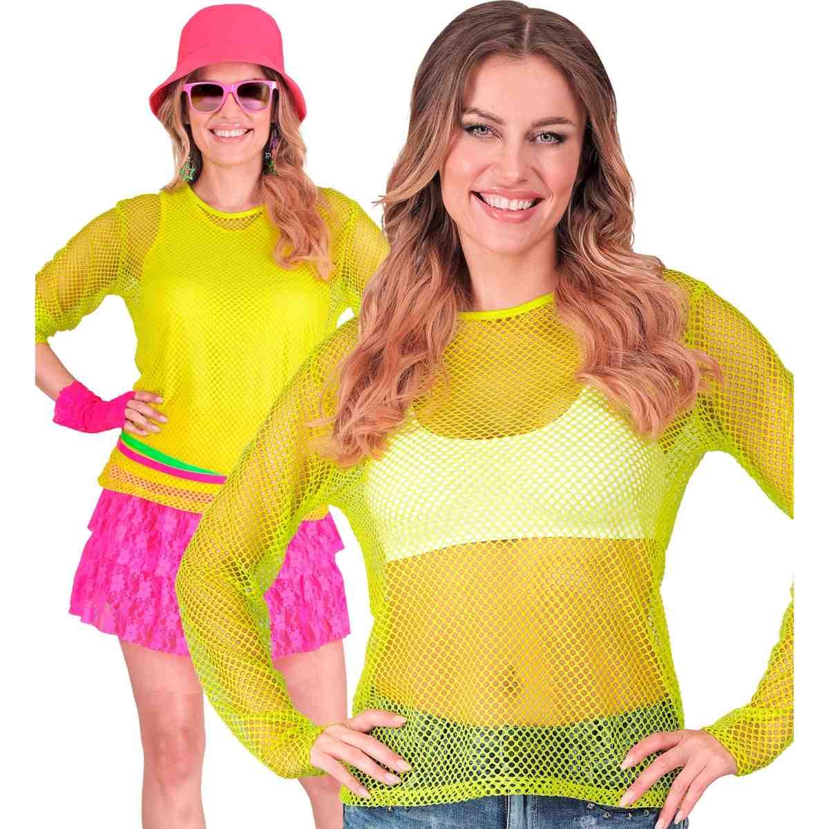 Maglia Rete Giallo Fluo |Widmann