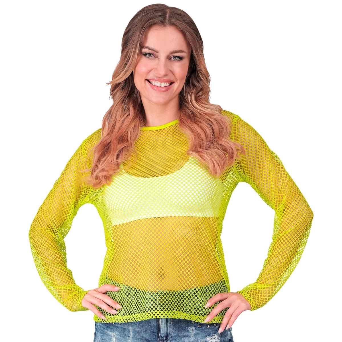 Maglia Rete Giallo Fluo |Widmann