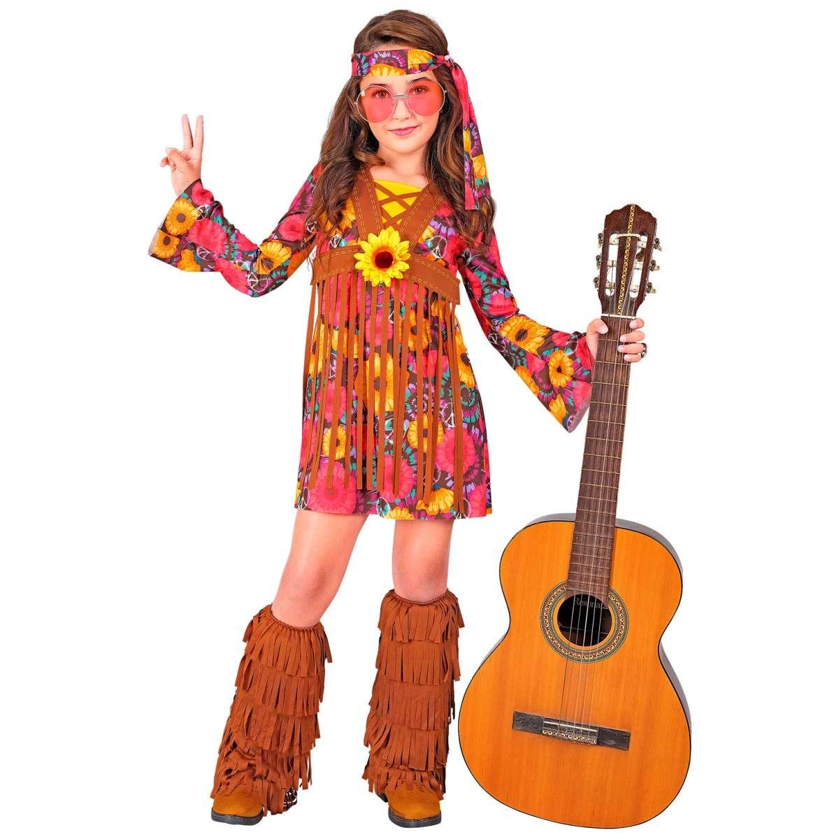 Costume Anni '70/'80 Hippie Girl |Widmann