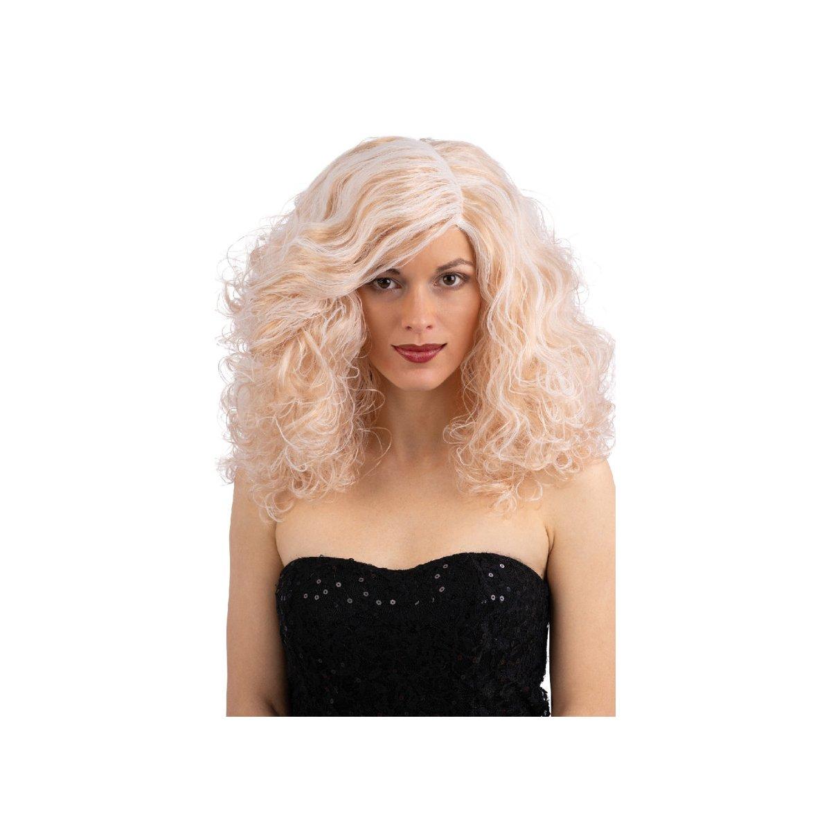 Parrucca Bionda Mossa con Meches |Carnival Toys