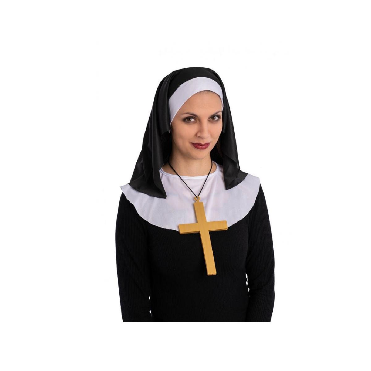 Suora Copricapo con Collana |Carnival Toys