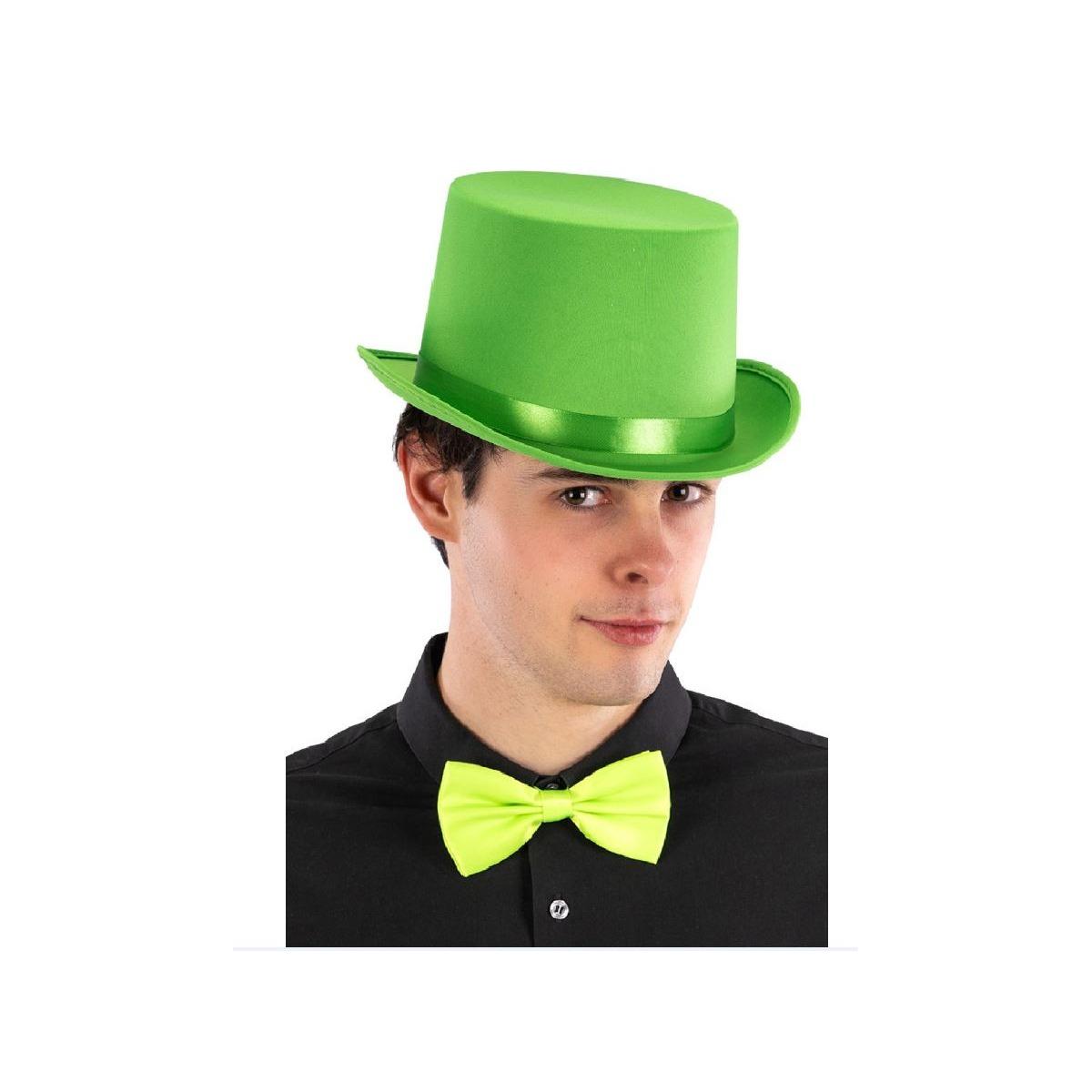 Cappello Cilindro Verde Feltro |Carnival Toys