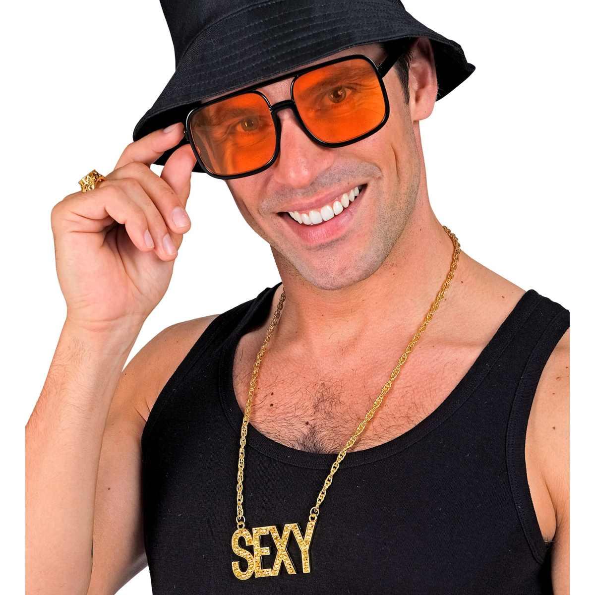 Collana Metallo Scritta Sexy cm.65 |Widmann