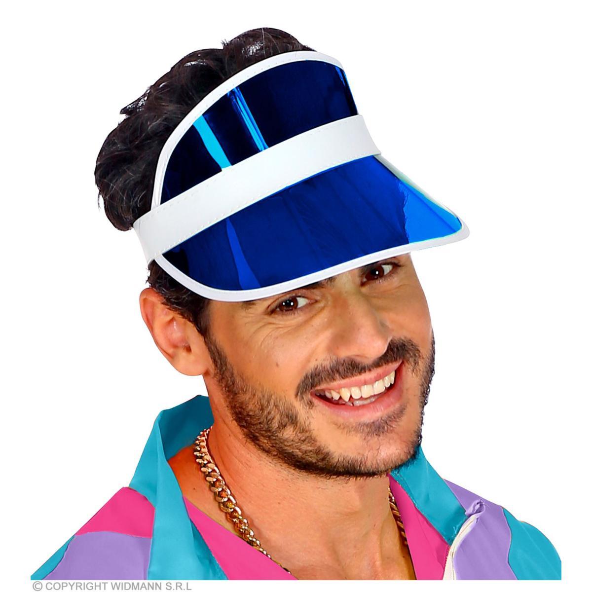 Visiera Blu Anni '80 |Widmann