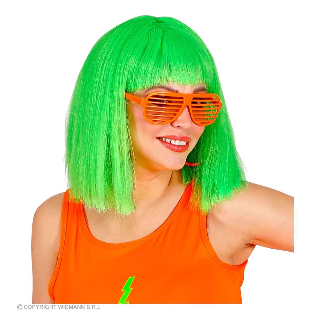 Occhiali Rigati Arancione Fluo |Widmann