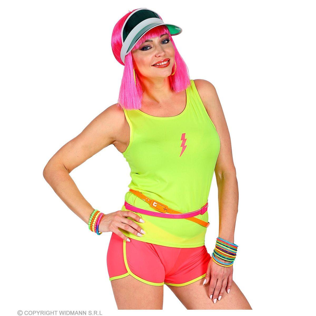 Cintura Vinile Rosa Fluo |Widmann