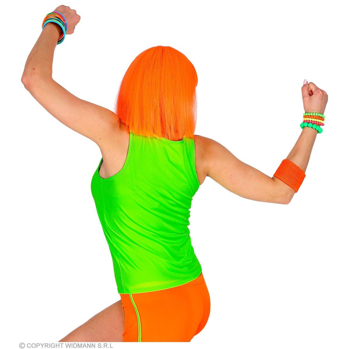 Canotta Verde Fluorescente Anni '80 |Widmann