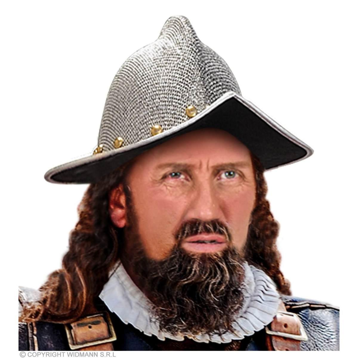 Elmo Conquistatore Argento |Widmann