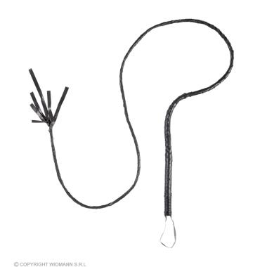 Frusta Ecopelle Nera cm.180 |Widmann