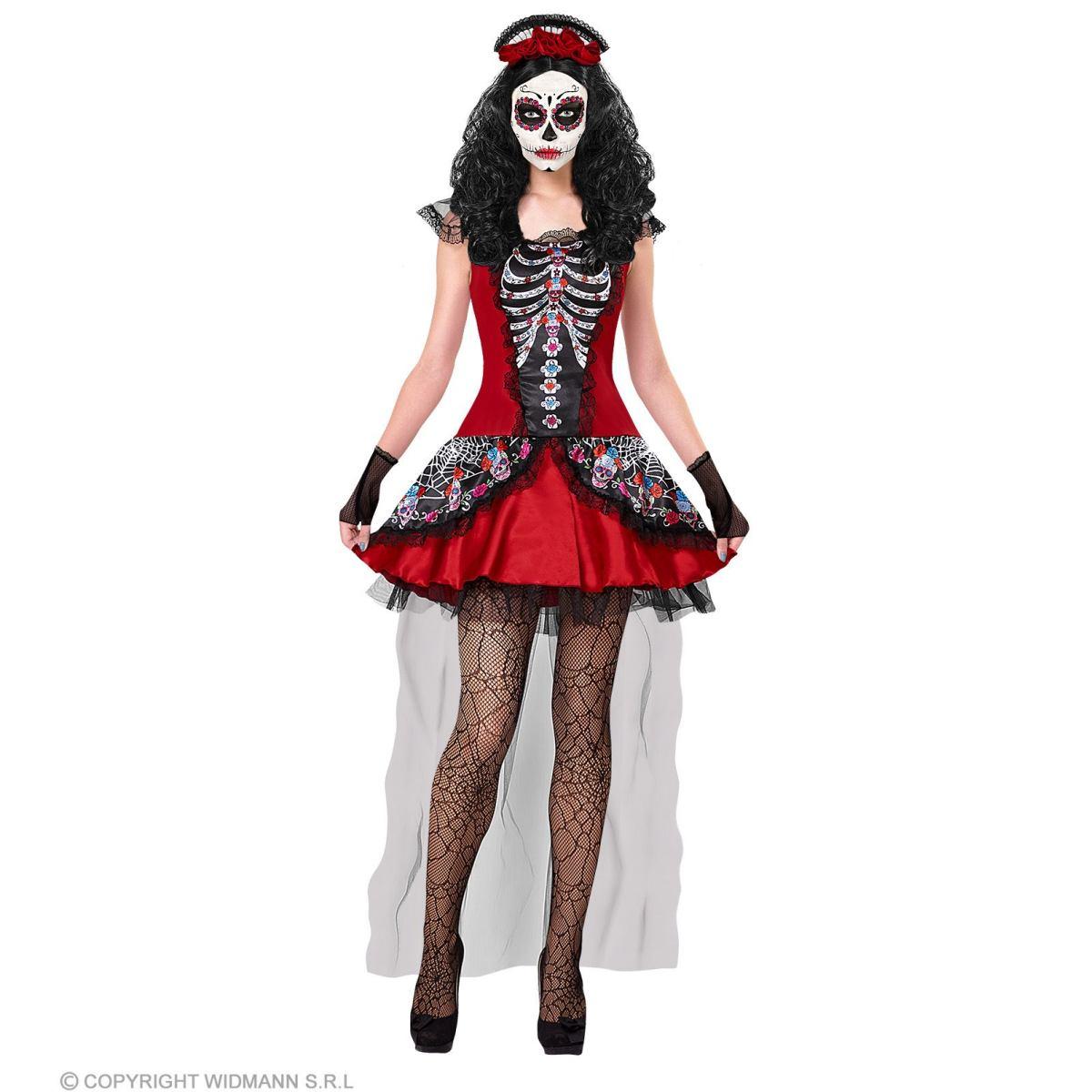 Costume Sposa Dia De Los Muertos Catlina |Widmann
