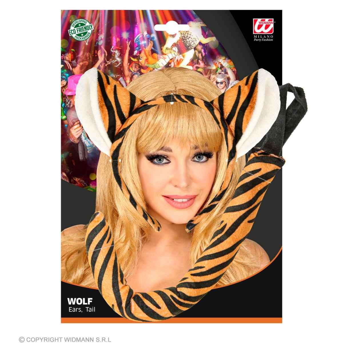 Tigre con Cerchietto e Coda |Widmann