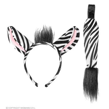 Zebra con Cerchietto e Coda |Widmann