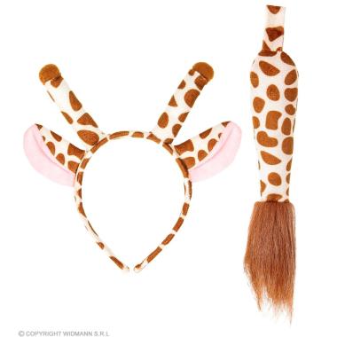 Tigre Giraffa con Cerchietto e Coda |Widmann