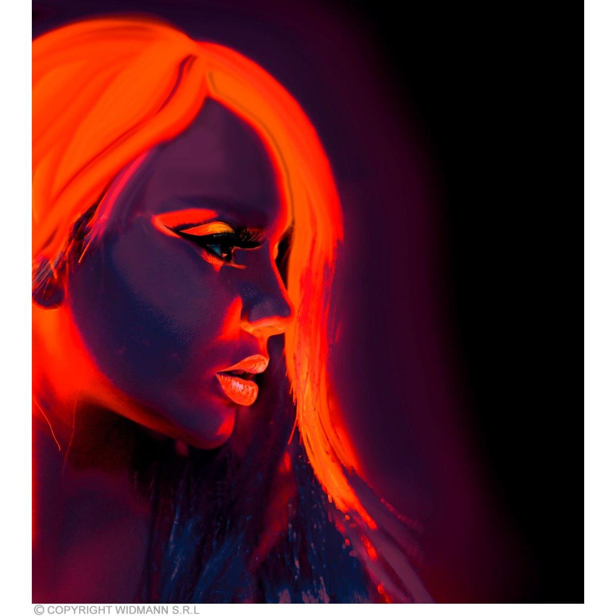 Trucco Crema Tubo Acqua Arancione Fluo ml.30 |Widmann