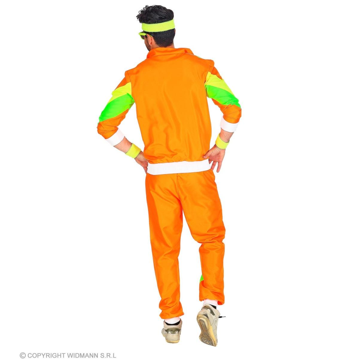 Costume Tuta Anni '80 Arancione |Widmann