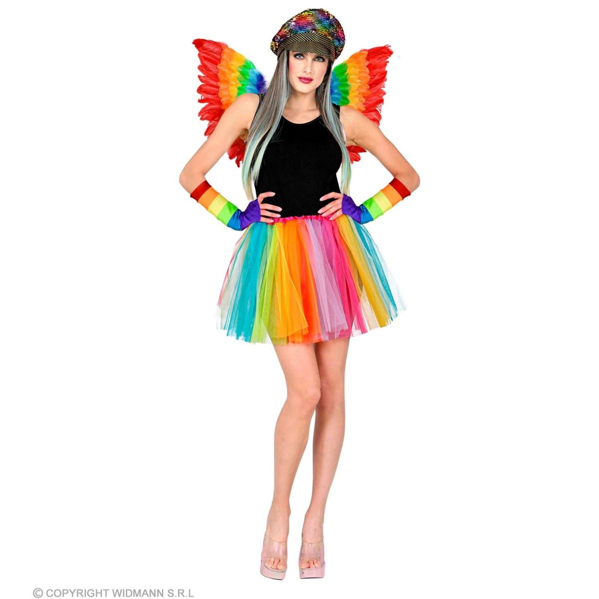 Gonna cm.40 Multicolor Tulle |Widmann